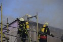 Dachstuhlbrand Koeln Poll Geislarerstr P332